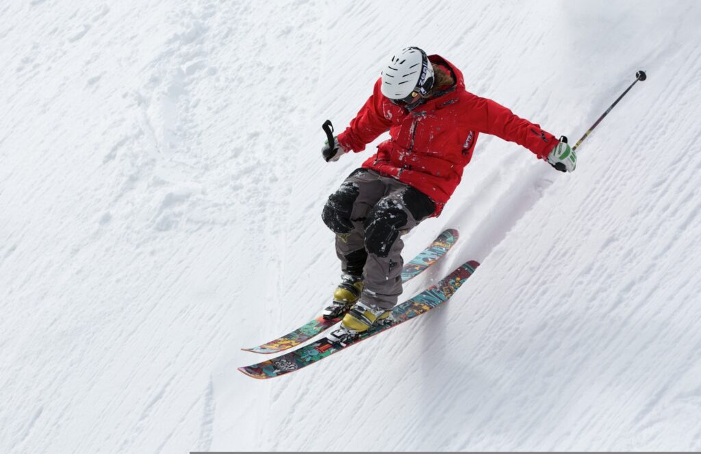 Schifahrer offpiste
